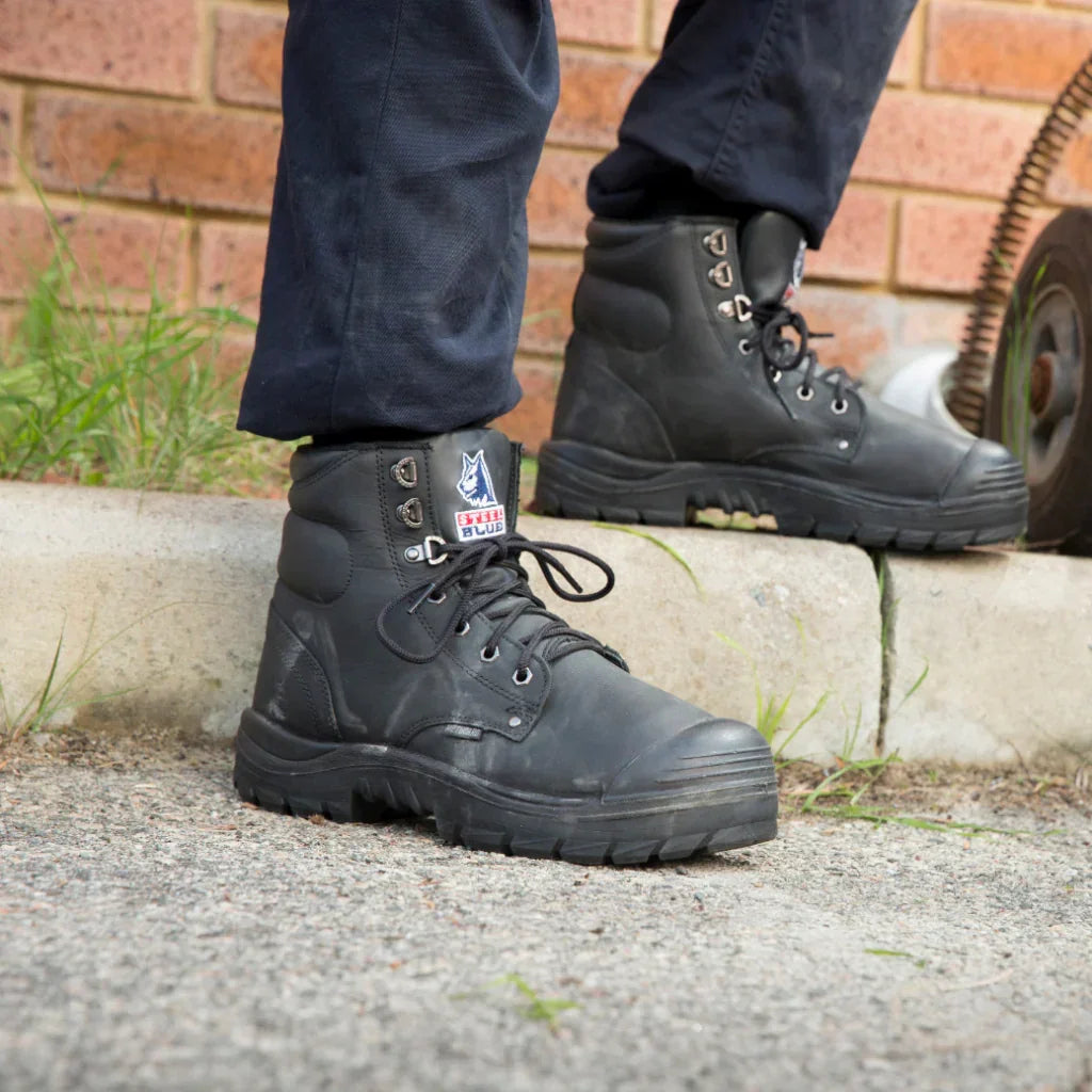 Shop Steel Blue Boots | Durable Work & Safety Footwear – Page 3 ...