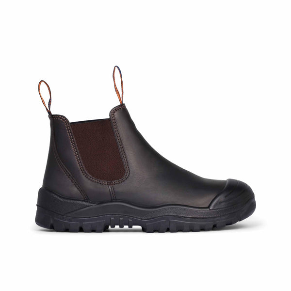 Mongrel Oil Kip Premium Elastic Sided Boot w/ Scuff Cap - Claret