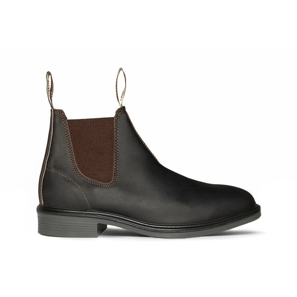 Mongrel Oil Kip V-Cut Riding Boot - Claret