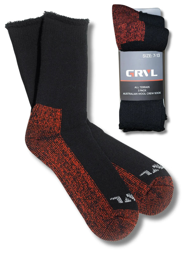 GRVL All Terrain Socks - 3 Pack