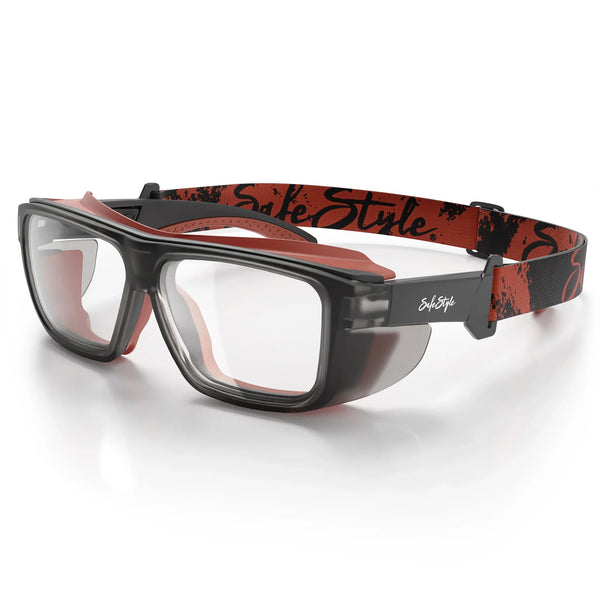 Converts Matte Graphite/Red Clear Lens - SPCO1