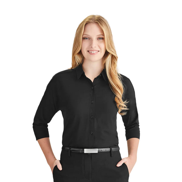 Dahlia Womens 3/4 Sleeve Blouse