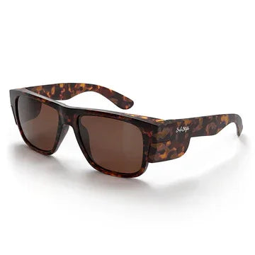 Fusions Matte Tort Frame Brown Polarised Lens