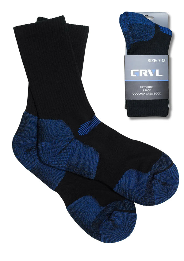 GRVL Hi Torque Socks - 2 Pack