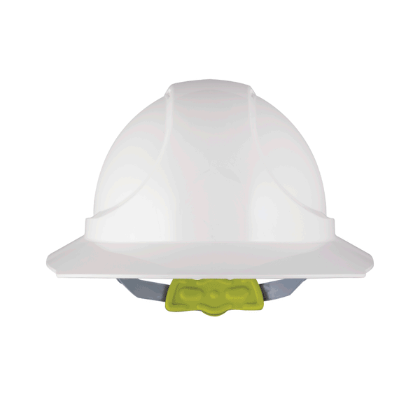 GT11 Type 1 ABS Broad Brim Hard Hats With Ratchet Harness - Vented