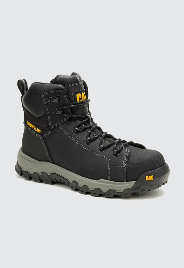 CAT Threshold + Zip WP CT Boot - Black