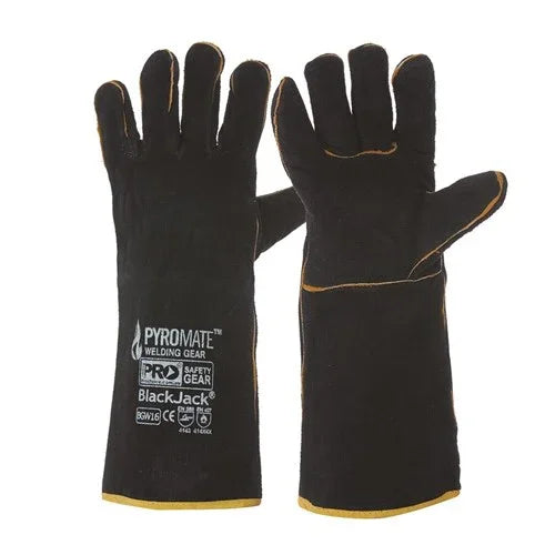 Pyromate Mini Pro Choice Pro Choice Pyromate® Black Jack® - Black & Gold Glove Large ...