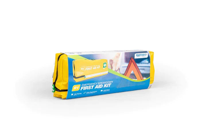 Fast Aid Fast Aid R1 Emergency Breakdown First Aid Kit, Soft Pack ...