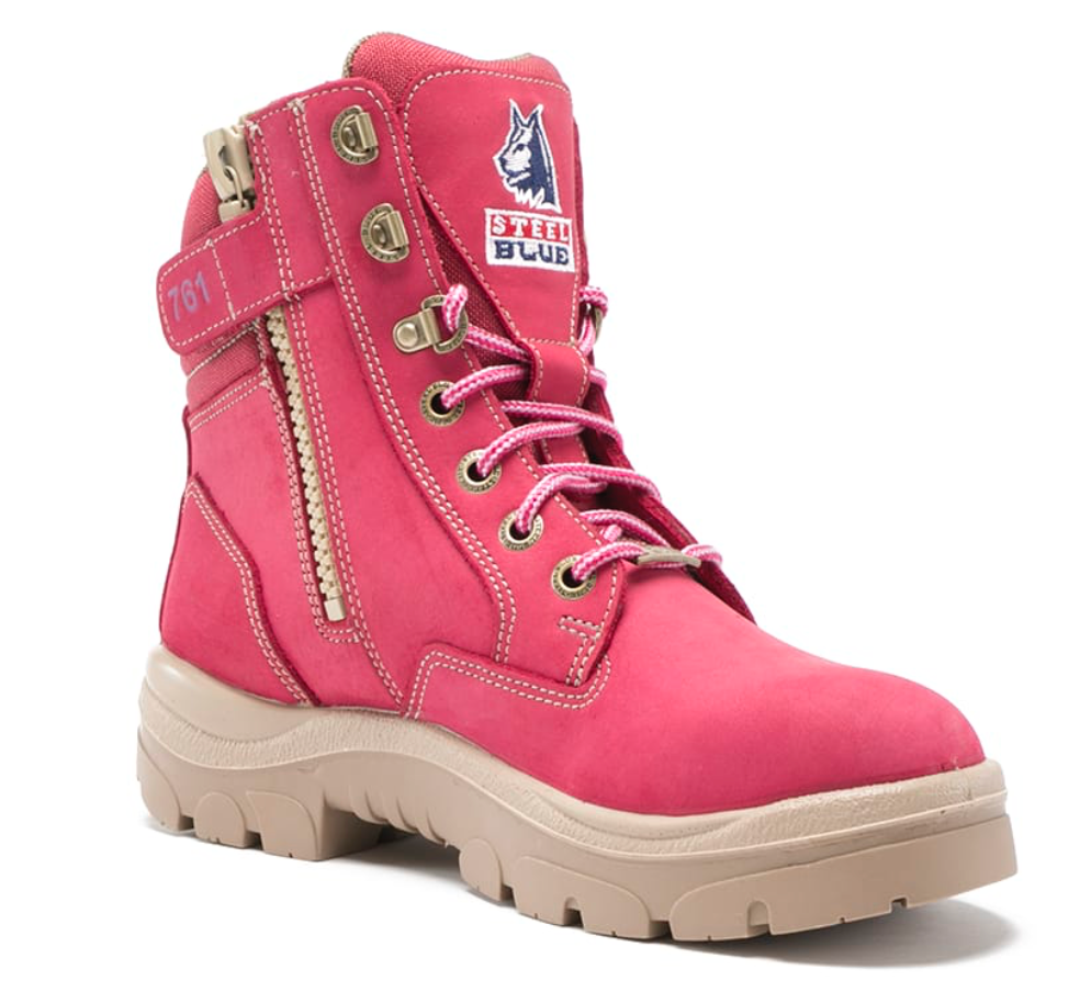 Steel Blue Southern Cross Zip Ladies Workboot 512761 Worklocker