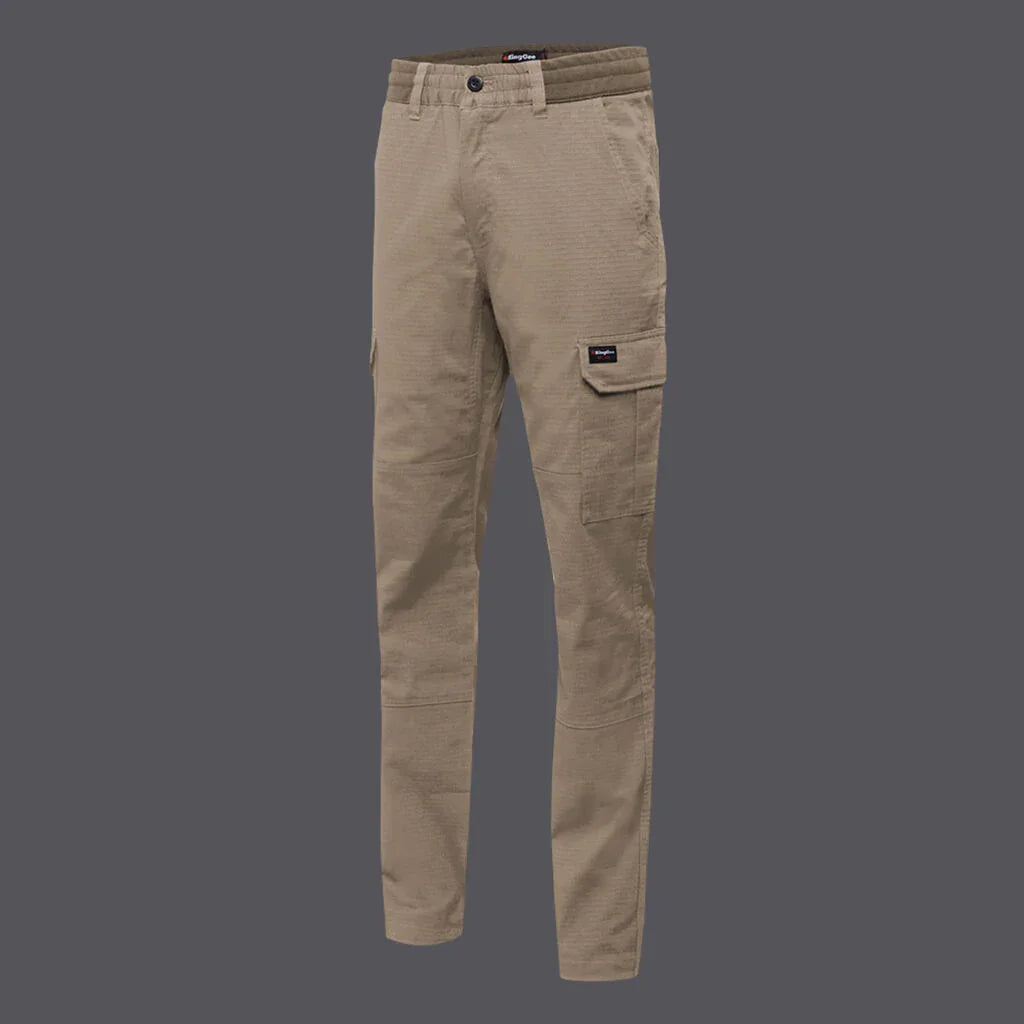 King Gee Rib Comfort Waist Pant Worklocker Australia