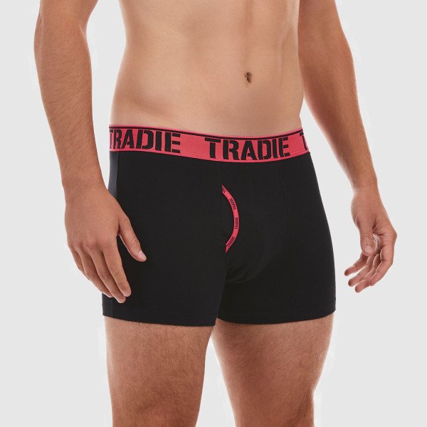 Tradie Men's Honey Badger Mid Length Sports Trunk - Worklocker