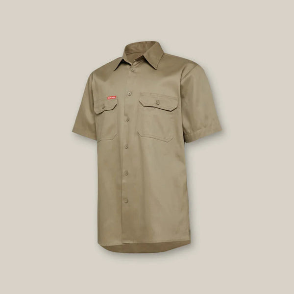 HardYakka Core Short Sleeve Lightweight Vented Cotton Shirt
